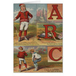 Baseball ABC Greeting Card