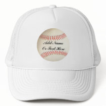 BASEBALL ADD NAME OR TEXT HERE-HAT