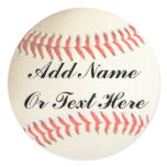 BASEBALL ADD NAME OR TEXT HERE-STICKER