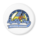 Baseball Afghan Hound Agility magnets