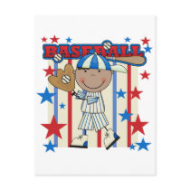 BASEBALL African American Boy tshirts and Gifts Post Cards