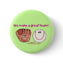 Baseball and Baseball Glove Team