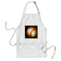 Baseball Artwork Aprons
