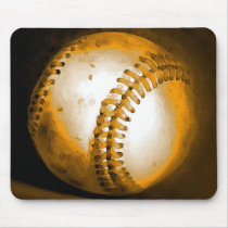 Baseball Artwork Mouse Pads