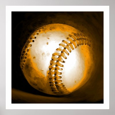 Baseball Artwork Poster Print US Sports Posters by made_in_atlantis