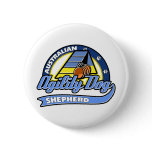 Baseball Australian Shepherd Agility Pins