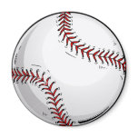Baseball Ball 1 Refrigerator Magnets
