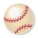 Baseball Ball 2 magnets