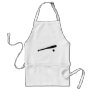 baseball bat and ball icon aprons