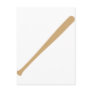 baseball bat icon post card