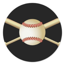 BASEBALL & BATS STICKER