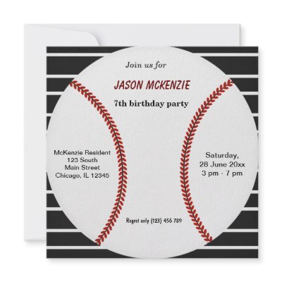 Baseball Birthday by graphicdesign
