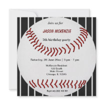 Baseball Birthday
