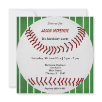 Baseball Birthday
