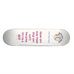 Baseball-Blue Skate Board Decks
