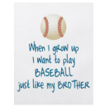 Baseball Brother flyers