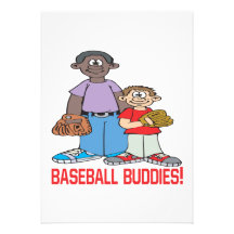 Baseball Buddies Custom Announcements