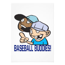 Baseball Buddies Personalized Invitation