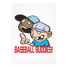 Baseball Buddies Personalized Invite