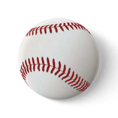 BASEBALL BUTTON by dgpaulart