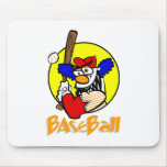 Baseball Clown Mouse Pads