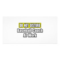 Baseball Coach At Work