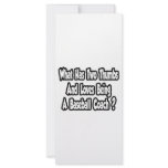 Baseball Coach Joke...Two Thumbs rack cards