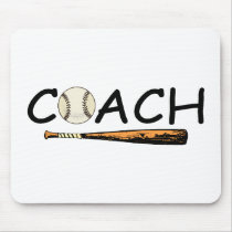 Baseball Coach Mousepads
