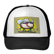 Baseball Cowboy Mesh Hat