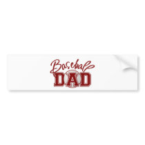 Baseball DAD Bumper Sticker