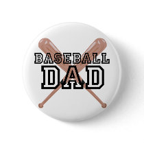 Baseball Dad Buttons