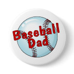 Baseball Dad Pins