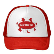 "Baseball Dad" Cap Hat