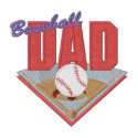 Baseball Dad embroidered shirts