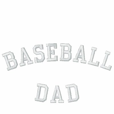 BASEBALL DAD Embroidered Track Jacket by Mom_and_Dad_Stuff