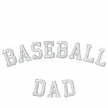 BASEBALL DAD Embroidered Track Jacket embroidered shirts