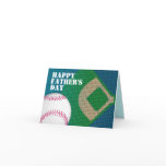 Baseball Dad Happy Father's Day Card