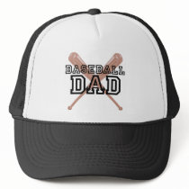 Baseball Dad Trucker Hats