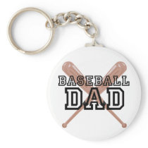 Baseball Dad Keychains