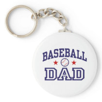 Baseball Dad Key Chains