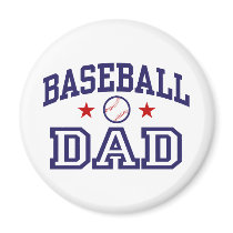 Baseball Dad Magnets
