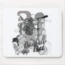 Baseball Dad Mousepad