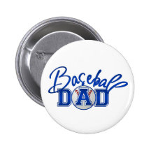 Baseball Dad Pin