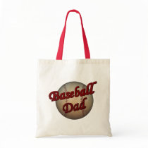 Baseball Dad Tote Bag