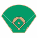 baseball diamond field photo cut outs