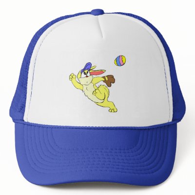 Baseball Easter Mesh Hat by TeeZazzle
