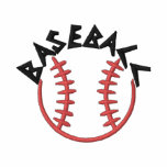 Baseball Embroidered Hoodie