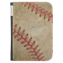 Baseball Fan-tastic_dirty ball_custom designed Kindle Folio Case