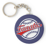 Baseball Fanatic Key Chain