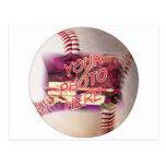 Baseball Frame Postcard